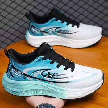 Кроссовки для бега и фитнеса 2024 года унисекс с карбоновой пластиной для студентов и спортсменов 43 оранжевый