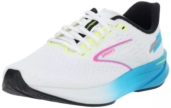 Кроссовки для бега Кроссовки Hyperion BRM 4073 см D [Brooks] Мужские Белые/Синие 27.5