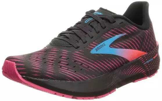 Кроссовки для бега Кроссовки Hyperion Hyperion Tempo BRM 4073 BRW 3962 0323 Розовые см B [Brooks] Мужские Женские Черные/Лососевые 23.5