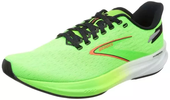Кроссовки для бега Кроссовки Hyperion Hyperion Tempo BRM 4073 BRW 3962 0323 Товар см D [Brooks] Мужские Женские Green_Current 28.0