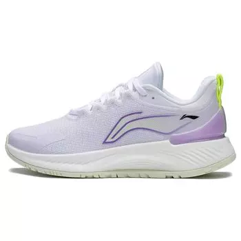 Кроссовки для бега Li Ning Element с низким верхом, амортизирующие, нескользящие, износостойкие, с отскоком, женские, фиолетовые ARHS008-11 35