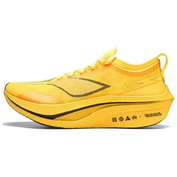 Кроссовки для бега Li Ning Feidian 4 Elite Carbon Plate унисекс желтые ARMU007-20 45