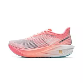 Кроссовки для бега Li Ning Feidian 5 Challenger Ultra Light Technology Carbon Plate женские кроссовки для бега флуоресцентно-мягко-розовые ARMV002-13 39