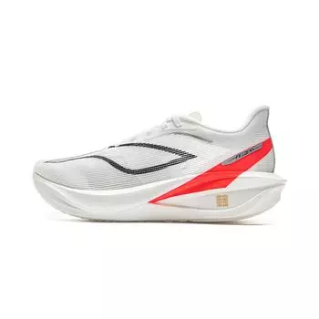 Кроссовки для бега Li Ning Feidian 5 Challenger Ultra Light Technology Carbon Plate для мужчин. Кроссовки для бега. Стандартные белые ARMV001-1 49