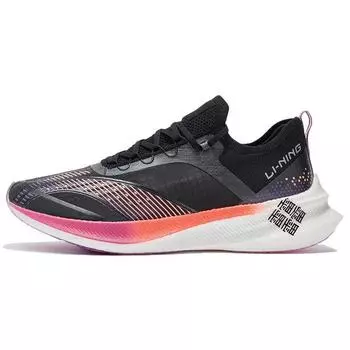 Кроссовки для бега Li Ning Feidian Challenger с низким верхом, амортизирующие, нескользящие, износостойкие, мужские, черные ARMR011-4 40