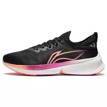 Кроссовки для бега Li Ning Feidian Discovery с низким верхом, амортизирующие, нескользящие, износостойкие, мужские, черные, ARMS015-4 39