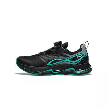 Кроссовки для бега Li Ning Kids, прочные, устойчивые, нескользящие, детские, черные YKFU080-3 32