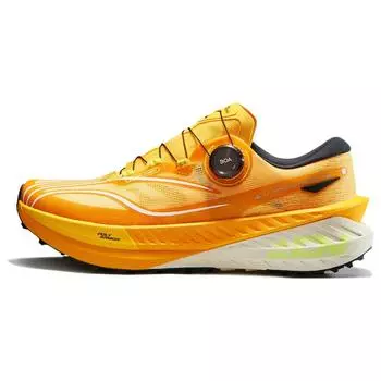 Кроссовки для бега Li Ning Lu Pro Shock Absorbing Non-Slip Wear-Stick с низким верхом для мужчин, кроссовки для бега, желтые ARNT001-1 40