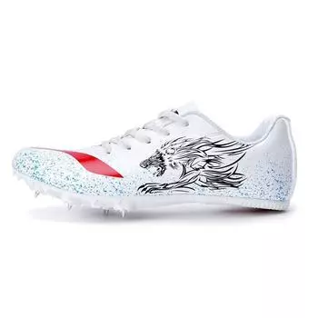 Кроссовки для бега Li Ning Professional Sprinting Low-Toop унисекс, белые, черные LJJP171-3 39