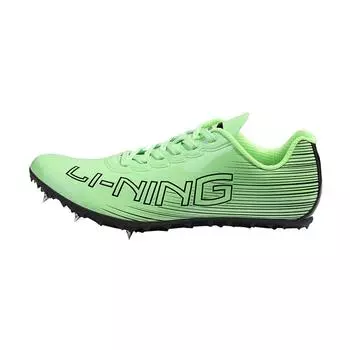 Кроссовки для бега Li Ning Professional Track And Field с низким верхом, унисекс, зеленые, черные LJJR056-2 40