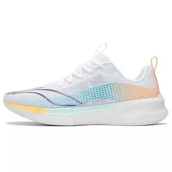 Кроссовки для бега Li Ning Red Rabbit 5 Pro с амортизацией, нескользящие, износостойкие, с низким верхом, мужские кроссовки для бега, белые, ARMS003-7 40