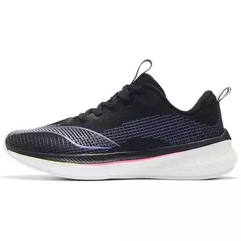 Кроссовки для бега Li Ning Red Rabbit 5 Pro с нескользящей подошвой и износостойкостью, женские кроссовки для бега, черные ARMS004-16 36