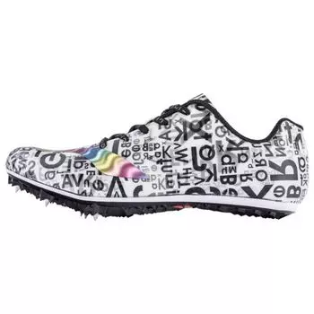 Кроссовки для бега Li Ning Sprinting TPU с амортизацией, нескользящие, прочные, с низким верхом, унисекс, белые, черные LJJR047-1 40