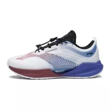 Кроссовки для бега Li Ning Ultra Light 19 Breathable Rebound Low Top для детей, детские кроссовки, синие и белые YKFS066-51 36