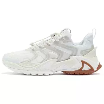 Кроссовки для бега Li Ning X-Claw Ace Cat Paw из искусственной кожи с амортизацией и отскоком, низкие, мужские, белые ARYR017-3 40