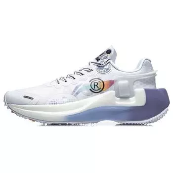 Кроссовки для бега Li Ning Youxia Series Essential Shock Absorbing Non-Slip Wear-Stick с низким верхом для мужчин Кроссовки для бега Белый Синий ARHR041-6 39