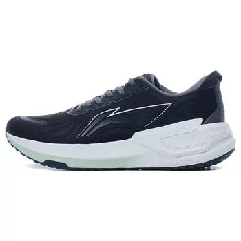 Кроссовки для бега Li Ning Yue Ying 3.0 из комфортной ткани TPU с амортизацией, нескользящей поддержкой, низкие, мужские, черные ARHT019-10 43