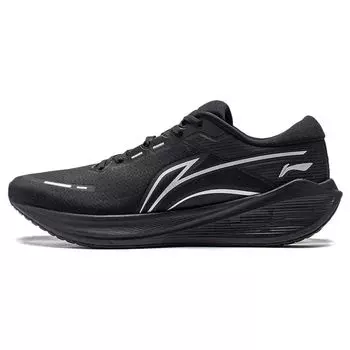 Кроссовки для бега LiNing Wushi Lite V2 легкие, высокопрочные, амортизирующие, нескользящие, с низким верхом, мужские кроссовки черного цвета ARST053-1 39