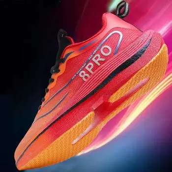 Кроссовки для бега Marathon Air Cushion Carbon Plate, спортивные, мужские, дышащие, легкие, женские, удобные, нескользящие, специальные кроссовки 35