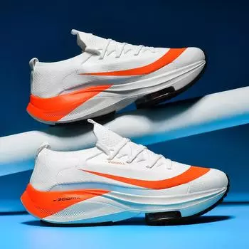 Кроссовки для бега Marathon Air Cushion для мужчин, дышащие, легкие, женские, удобные, спортивные, нескользящие, повседневные, для спортзала 36