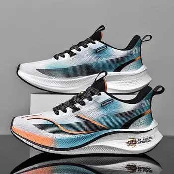 Кроссовки для бега Marathon Carbon Plate для мужчин, спортивные, дышащие, легкие, женские, удобные, спортивные, нескользящие, специальные 38
