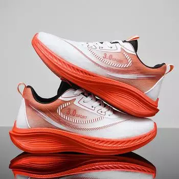 Кроссовки для бега мужские сверхлегкие кроссовки с мягкой подошвой студенческие кроссовки для прыжков со скакалкой амортизирующие кроссовки для марафона обувь Jinjiang 39 синий