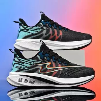 Кроссовки для бега на воздушной подушке для мужчин, спортивные, марафонские, дышащие, легкие, мужские, удобные, спортивные, кроссовки для бега, размер Carbon Plate 39