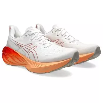 Кроссовки для бега NOVABLAST 4 1011B693 103 см 2E [ASICS] Мужские (Белый/Лунный камень) 29,0
