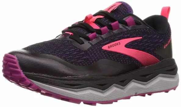 Кроссовки для бега по пересеченной местности Lightweight Cushion Caldera 5 BD BMM 3543 BMW 3412 Black cm B [Brooks] Мужские Женские 23.5
