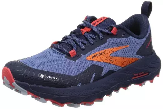 Кроссовки для бега по пересеченной местности Водонепроницаемые кроссовки Cascadia 17 BMW 3912 Navy cm B [Brooks] Gore-Tex Women s 23.0 тёмно-синий