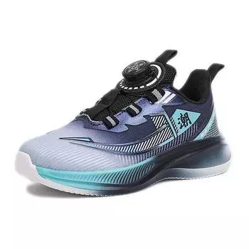 Кроссовки для бега с двойной сеткой для мальчиков, дышащие, с вращающейся пряжкой, детская спортивная обувь, баскетбольная обувь для молодежи, студенческая обувь Jinjiang 31