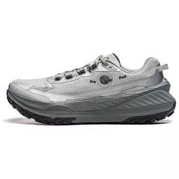 Кроссовки для бега Soulland X Li Ning Stability Support Shock Absorbation Non-Slip Wear Resistance Rebound Low-Top для мужчин, серые ARNU003-21 43