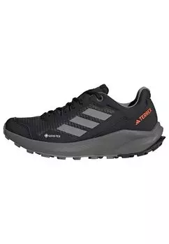 Кроссовки для бега Terex Trail Rider Trail Running LTH86 Core Four cm [Adidas] GORE-TEX женские черные/изящные/серые (HQ1238) 23,0