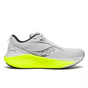 Кроссовки для бега TRIUMPH 22 см [Saucony] мужские БЕЛЫЕ/ЦИТРОНОВЫЕ 25.5