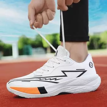 Кроссовки для бега Zhijing первого поколения для мужчин и женщин, весна и осень, для профессиональных марафонов, для тренировок студентов, нескользящие и износостойкие 36