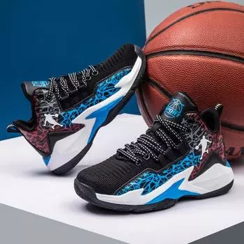Кроссовки для детей, баскетбольная обувь для мальчиков и девочек, детская спортивная обувь, теннисная обувь, прогулочная обувь, противоскользящая обувь, большие размеры 31-40 40 красный
