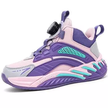 Кроссовки для девочек на осень/весну Кроссовки для детей Кроссовки для мальчиков на открытом воздухе Кроссовки для бега и отдыха Весенние легкие кроссовки для бега Детская обувь для девочек 29 зелёный/серый