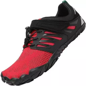 Кроссовки для фитнеса Barefoot Gym Training Shoes Red [SAGUARO] Мужские Женские 26,5 см, красный