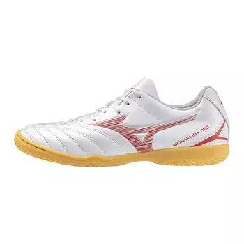 Кроссовки для футзала Monarcida NEO 3 SELECT IN Club Activities Football Soccer Wide Light Indoor White x Red cm 3E [Mizuno] 25.0