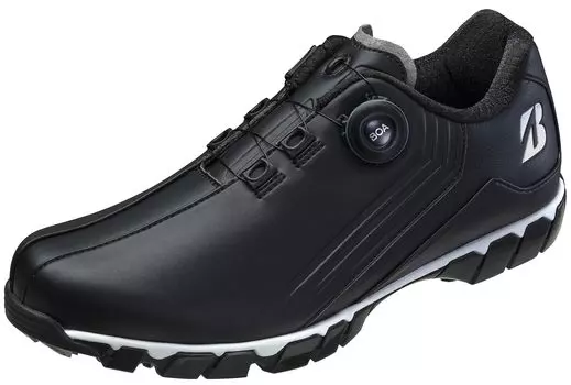 Кроссовки для гольфа BRIDGESTONE GOLF Zero Spike Biter Wide SHG380 черные см 4E мужские 26.0 чёрный