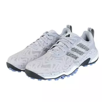 Кроссовки для гольфа Code Chaos 25 Dash Silver cm 2E [Adidas Golf] мужские серые/чернильные Aurora/Hello 27.0