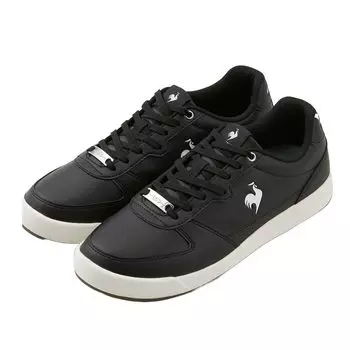 Кроссовки для гольфа Coq GRAND EST CL Spikeless Lace Type Cushion Grip Stylish BK00 см [Le Sportif] [LCS G] (черный) +26,5