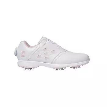 Кроссовки для гольфа FootJoy BOA для женщин 3E E-Comfort, белые/розовые, 25,0 см,
