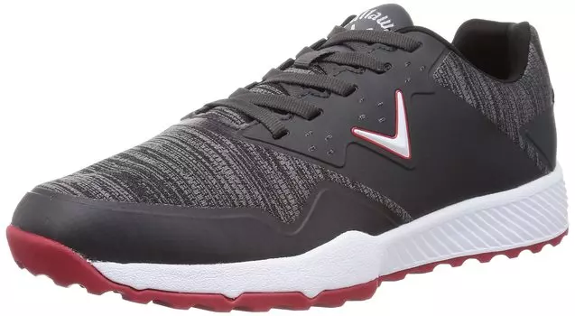 Кроссовки для гольфа легкие CHEV CRUSH AERO C21996100 см [Обувь Callaway] мужские (Безшипный) / / 1010_Черный 25.5
