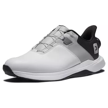 Кроссовки для гольфа Prolite Boa см 3E [Footjoy] мужские белые/черные/серые 26.5