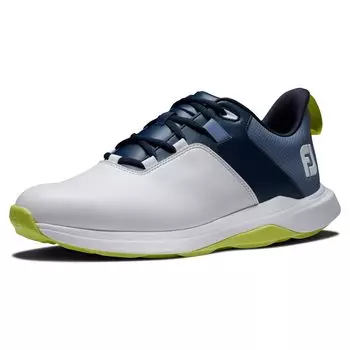 Кроссовки для гольфа Prolite Lace см 3E [Footjoy] мужские белые/темно-синие 27.0