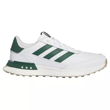 Кроссовки для гольфа S2G SL из кожи 24 см 2E [Adidas Golf] мужские белые/зеленые/резиновые 26,5