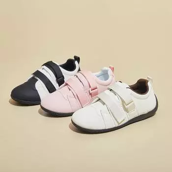 Кроссовки для ходьбы для женщин, повседневные, нескользящие, легкие, низкие, кроссовки для бега с липучкой, женские, удобные, для тренировок, занятий теннисом 35 белый