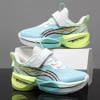 Кроссовки для мальчиков CuHK Kids Дышащая сетчатая обувь Детская обувь Кроссовки для бега Size 31,Foot Length:19cm чёрный