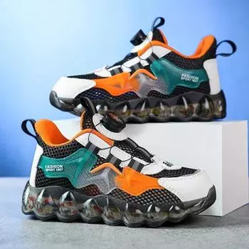 Кроссовки для мальчиков, детская повседневная обувь, модные детские кроссовки, спортивная спортивная теннисная обувь для мальчиков 28 жёлтый